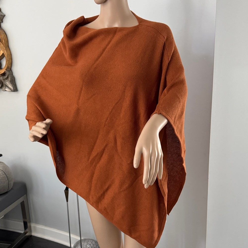 Elegant Women's Poncho Sweater